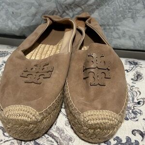 Tory Burch Brown Espadrille Shoes